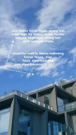kamu harus tegas