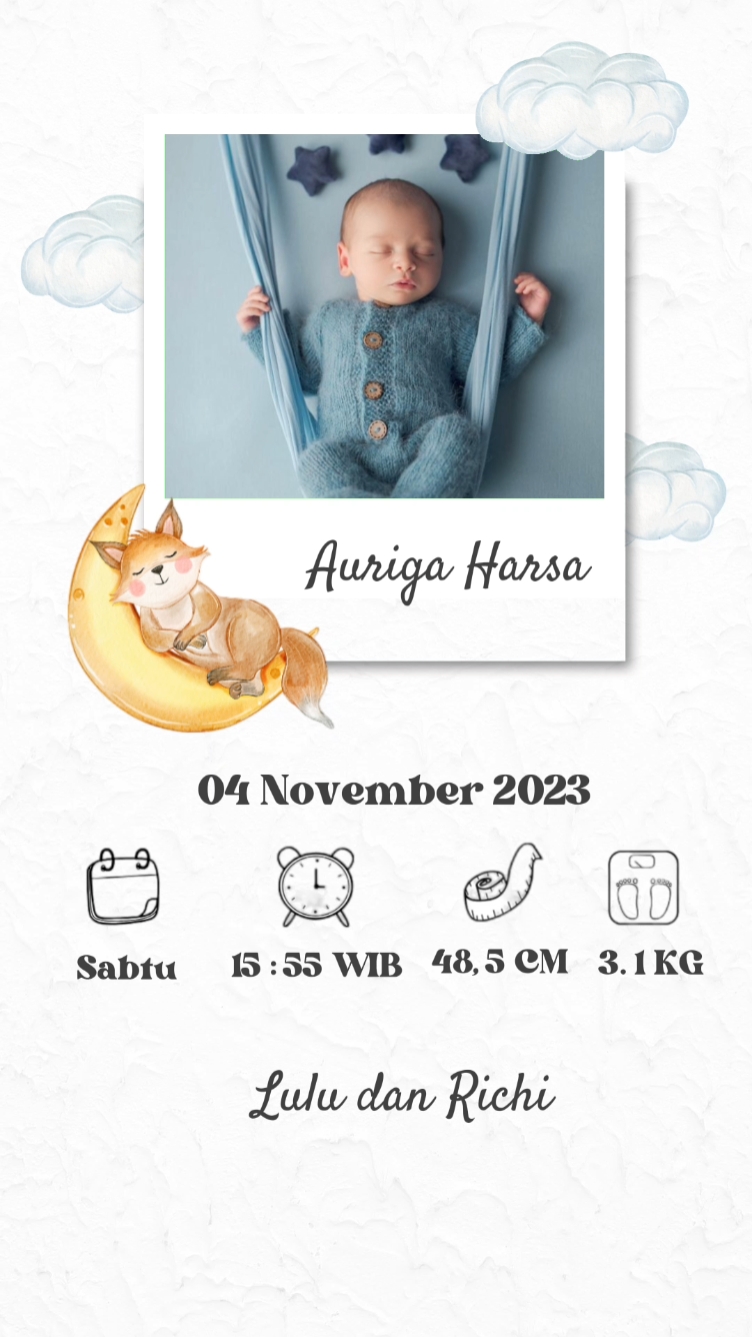 biodata bayi lucu