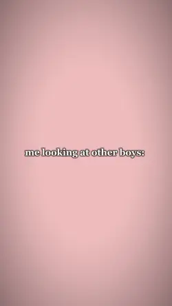 me looking at my boy