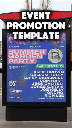 Event promotion 🪩🕺🏼