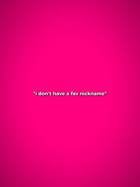 don't have fav nn
