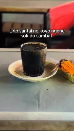 Urip santai ngene