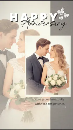 Anniversary wedding