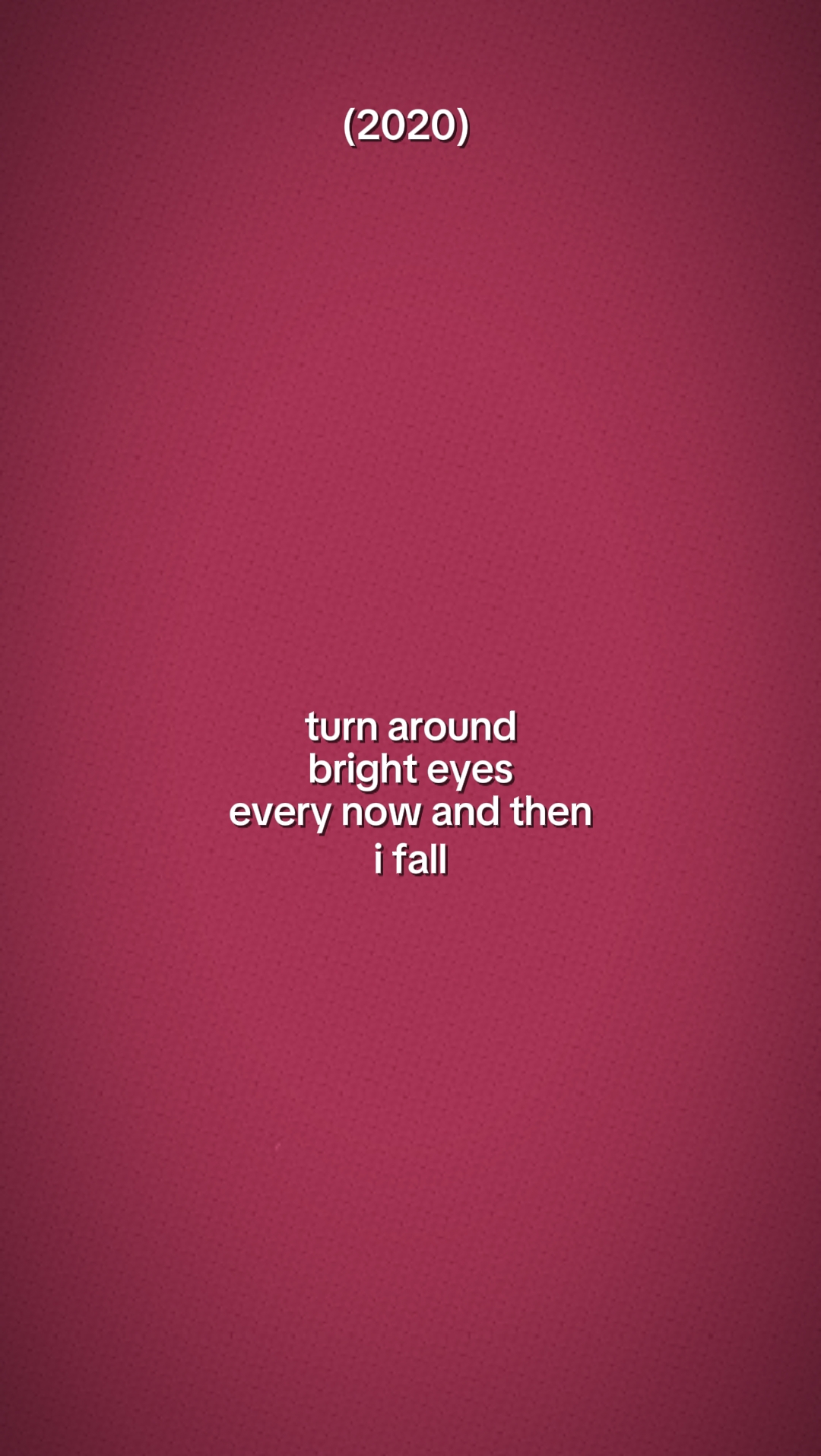 TURN AROUND. 