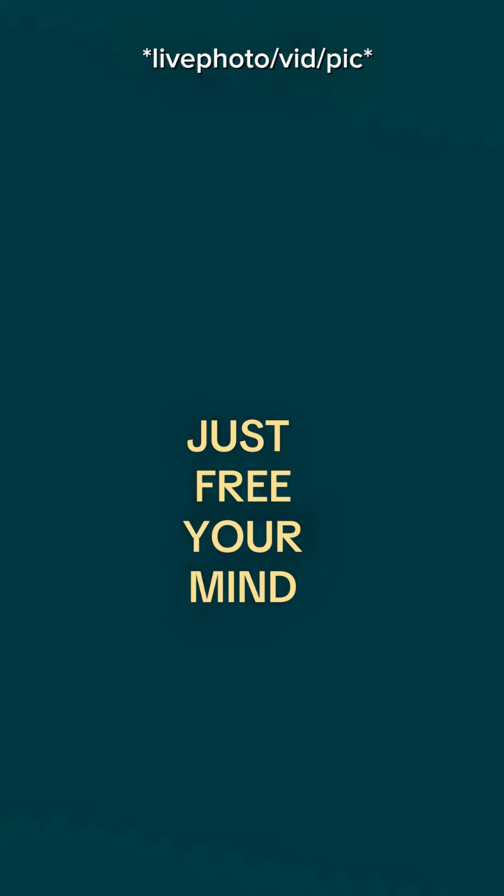 Just free ur mind