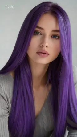 purple hair colour 