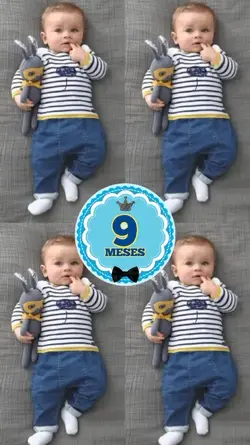 9 meses bebê