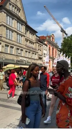 Street interview