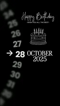 HBD 28 OCTOBER 