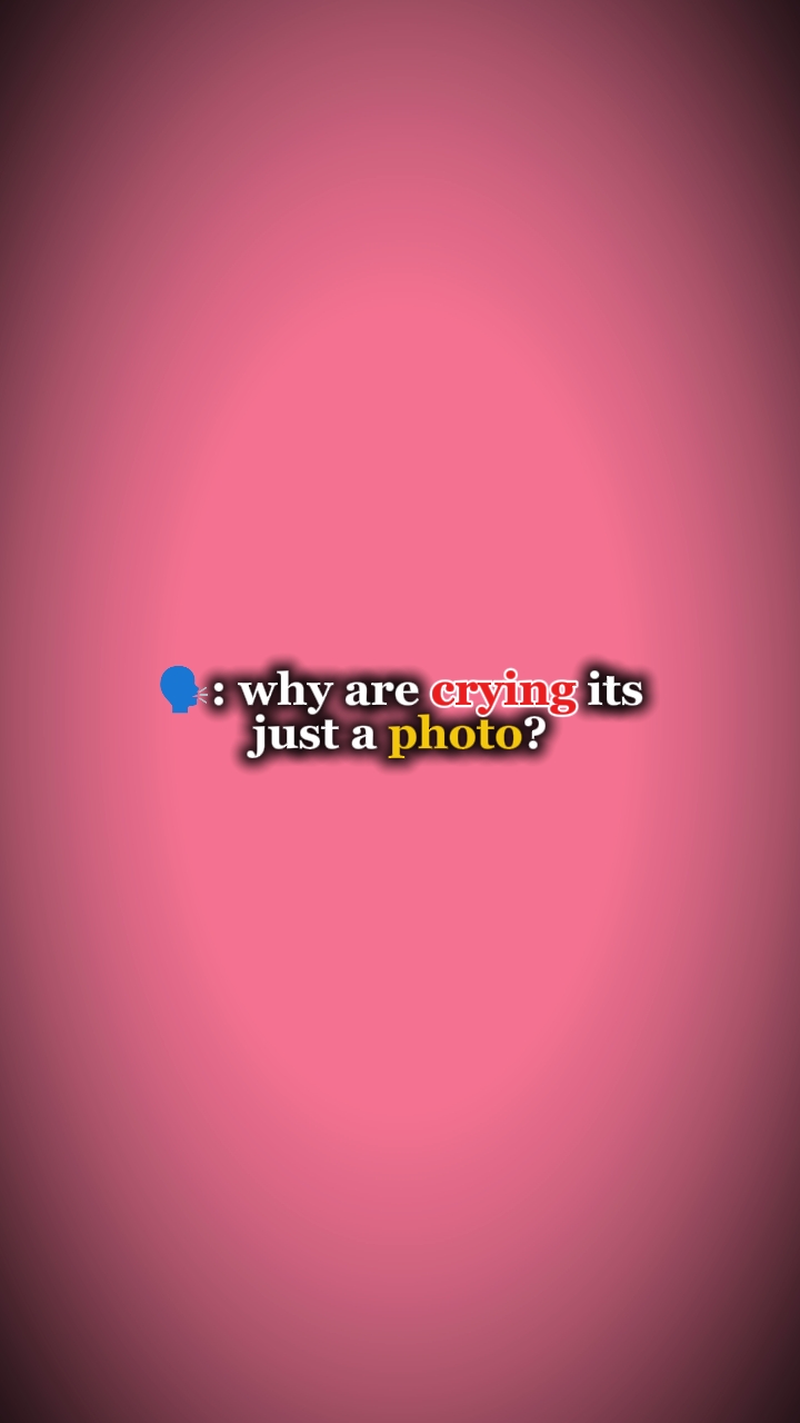 Why are crying?