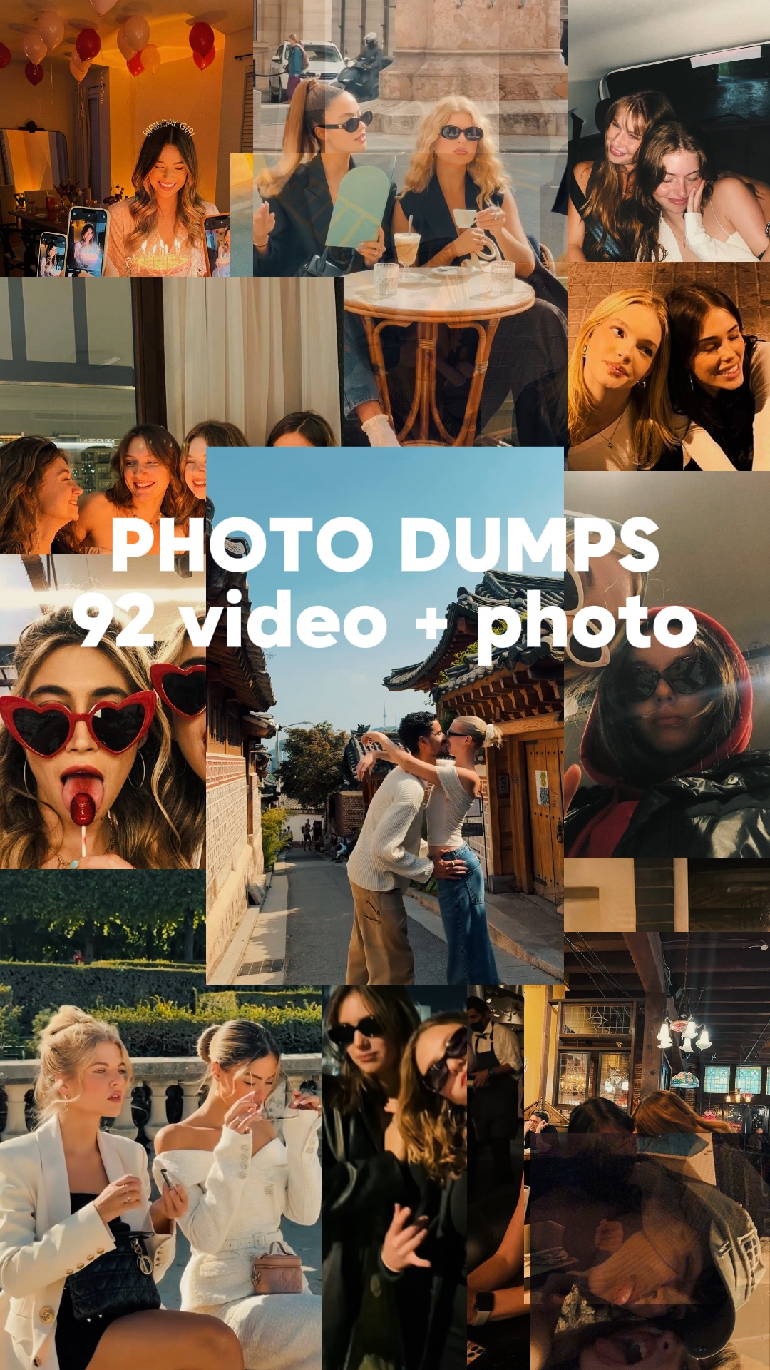 92 volcados de fotos en video