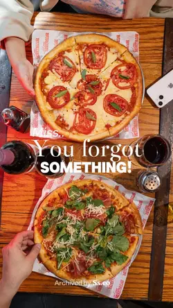 You forgot something