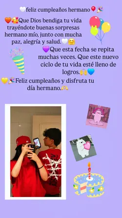 cumpleaños Hermano