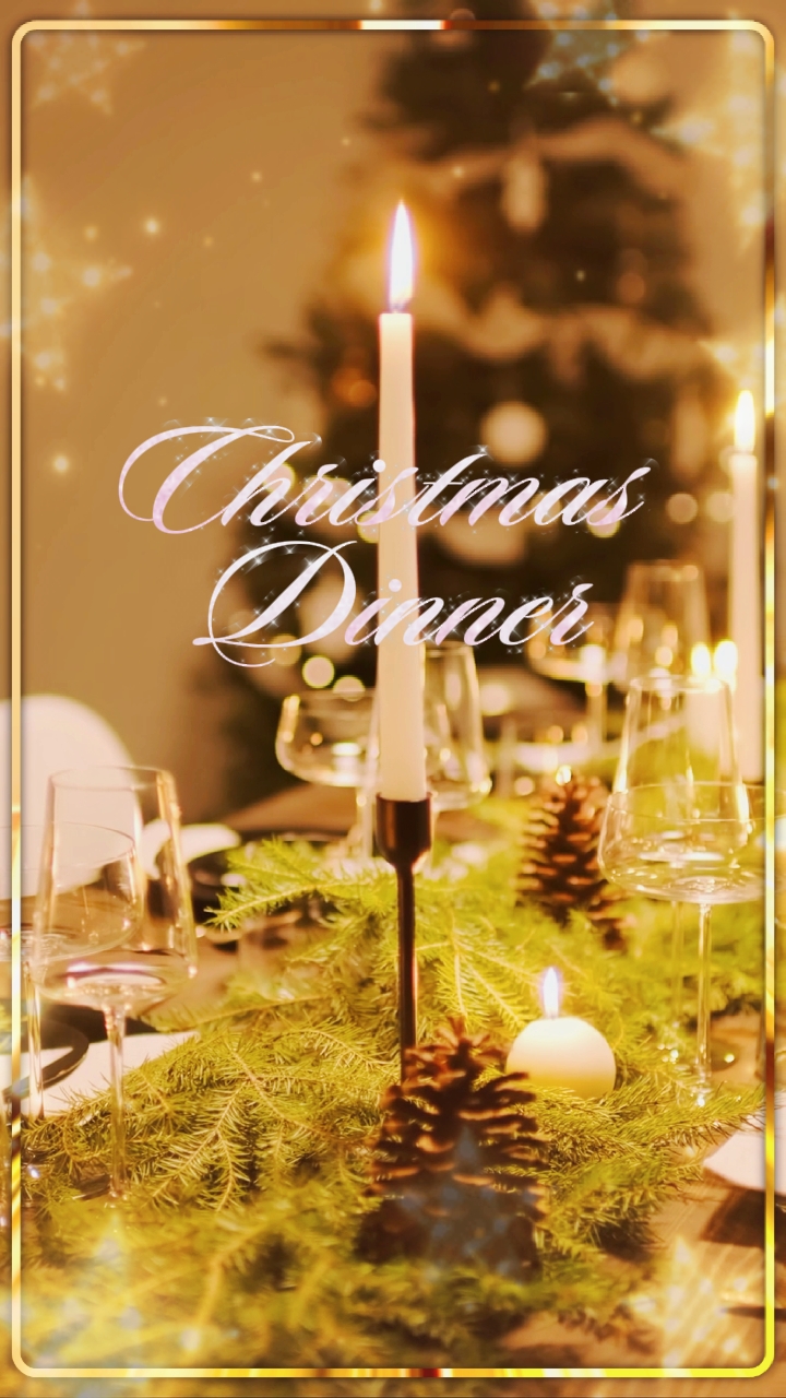 Familien-Weihnachtsessen