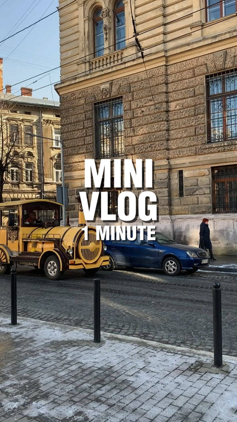 Vlog d'une minute 