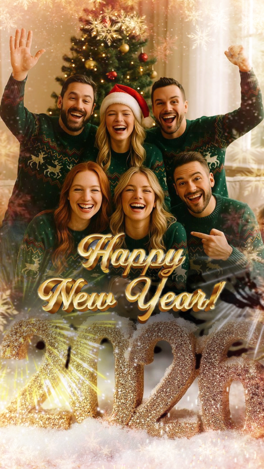 Feliz año nuevo 2026
