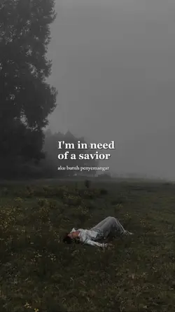 need of a savior
