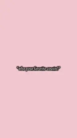 Favorite cousin✨❤️
