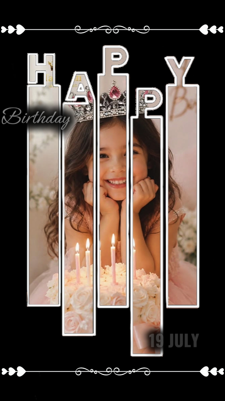 Hbd filha 19 de julho