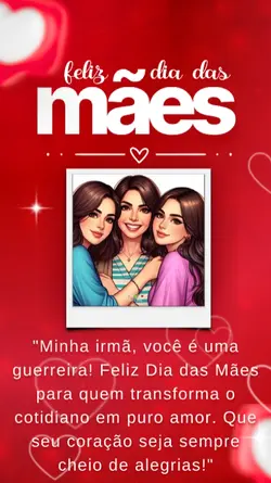 Feliz dia das Mães