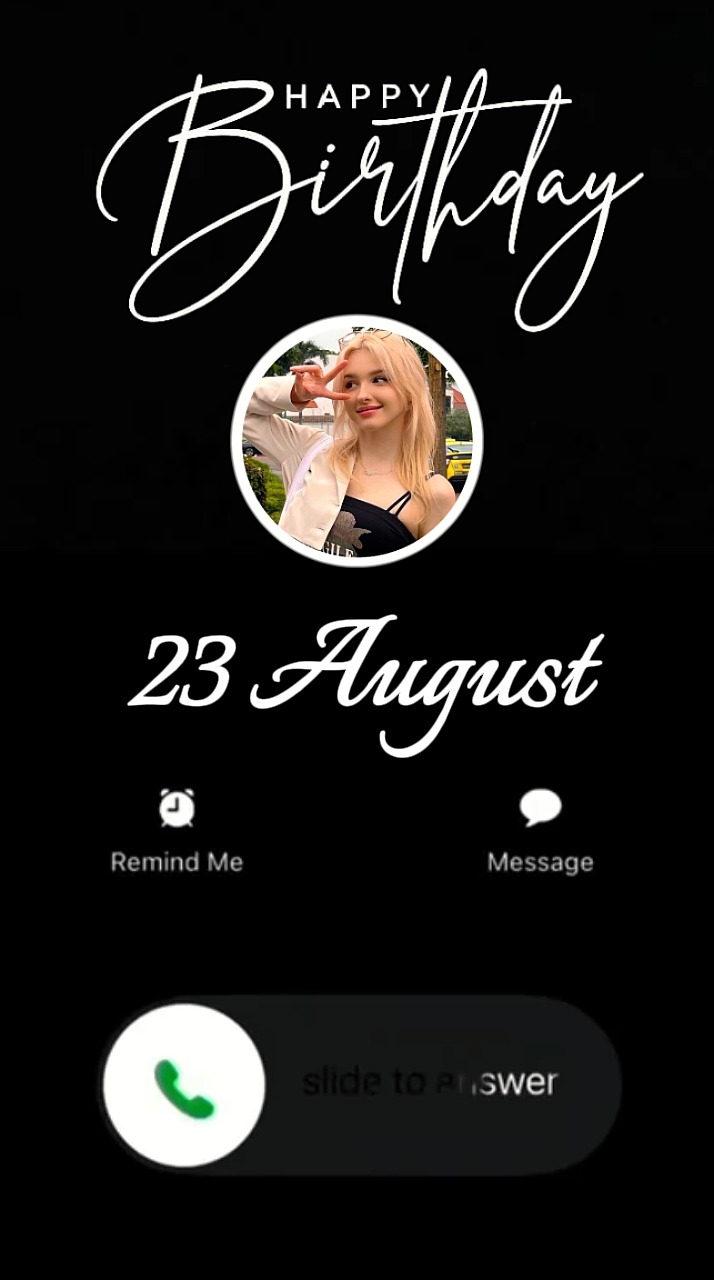 B'DAY SISTER 23 AUG