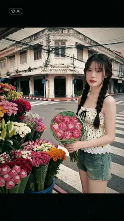 ถ่ายรูปกับดอกบัว