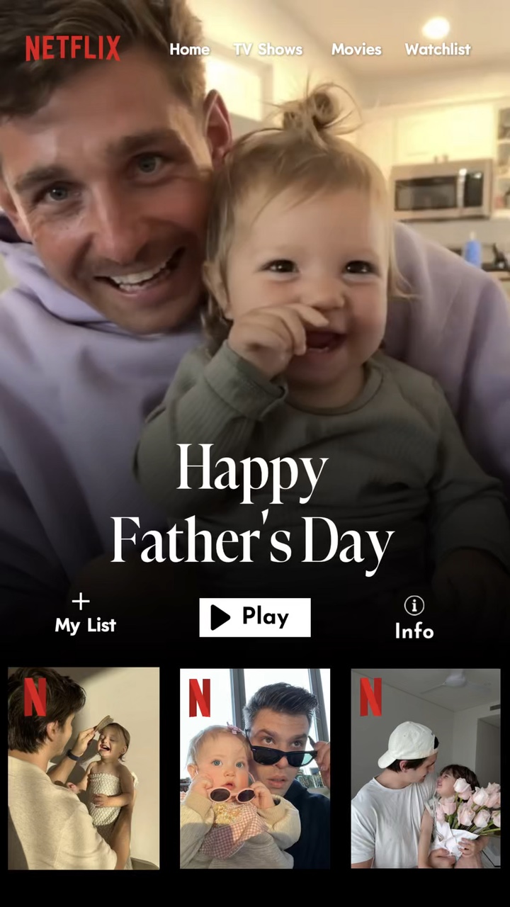 Dia dos pais netflix