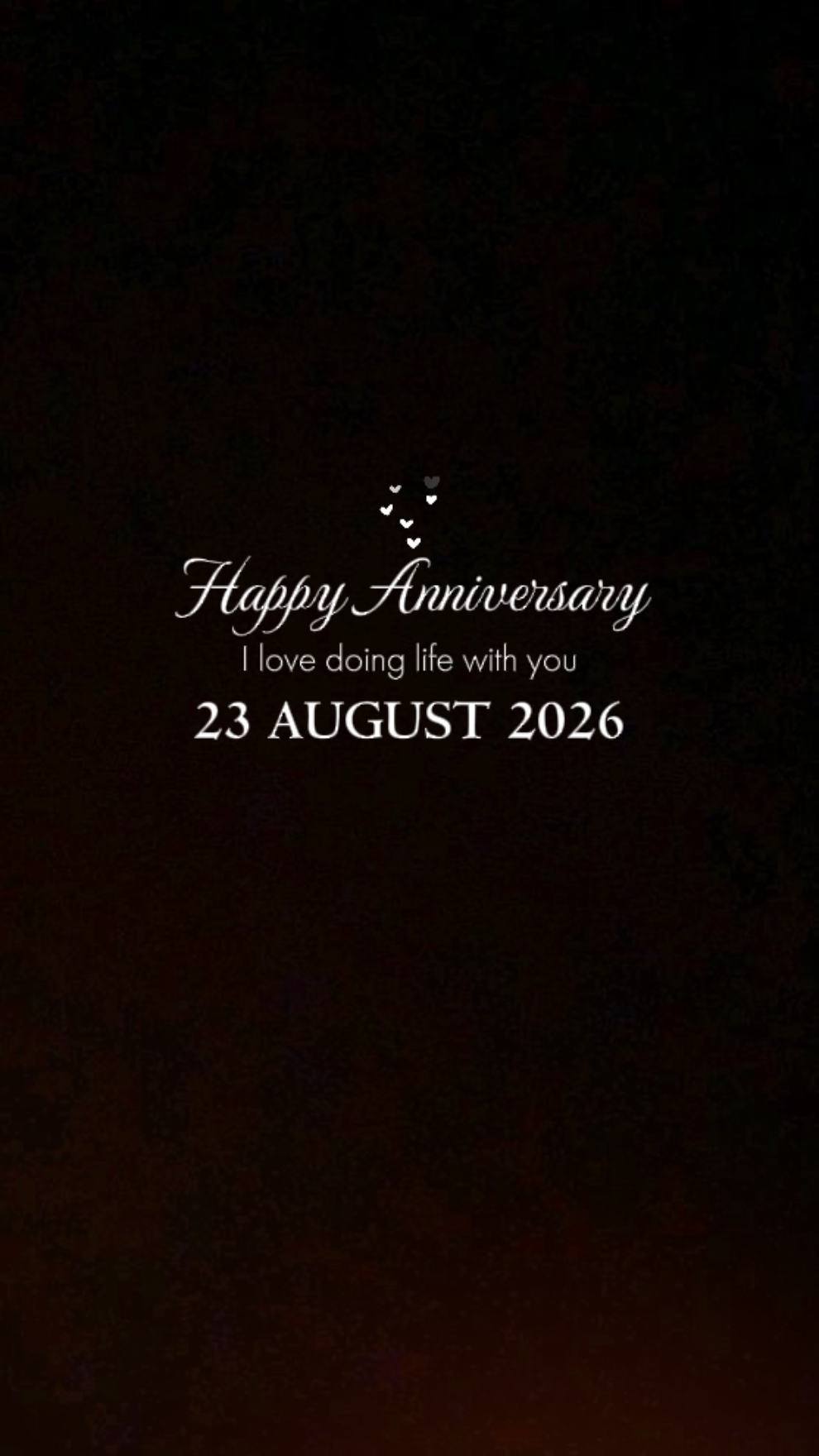 ANNIVERSARY 23 AUG 