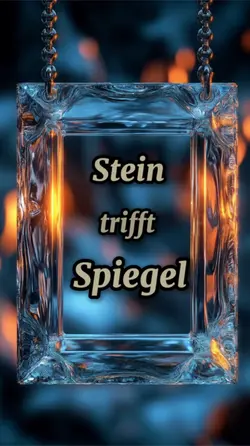 Stein trifft Spiegel
