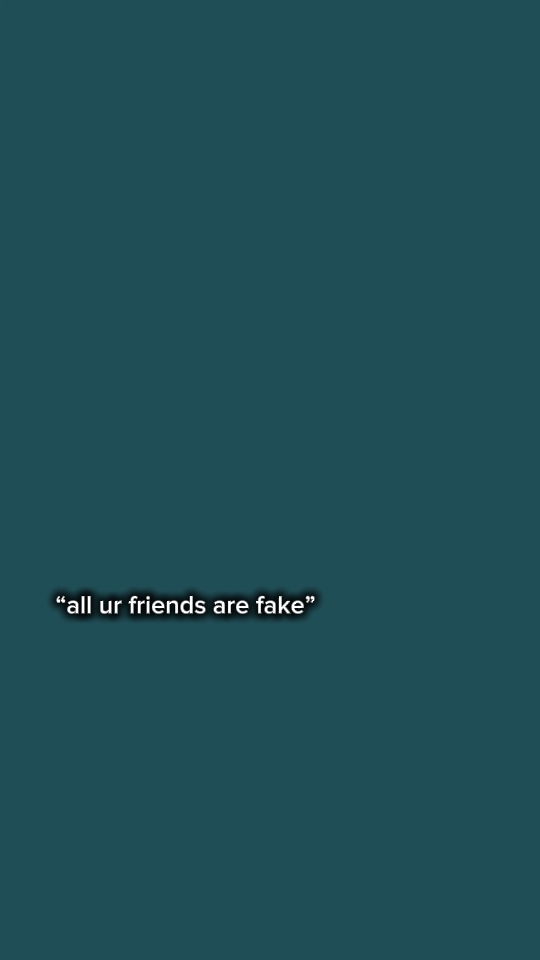 Tous tes amis sont f