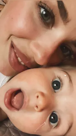 baby and mom
