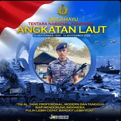 HUT TNI AL 2024