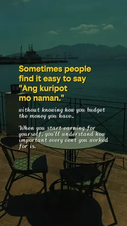 Ang kuripot mo nman