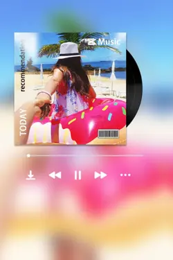 アルバムジャケット風8枚