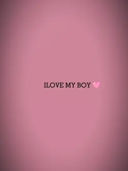 ilove my boy :333