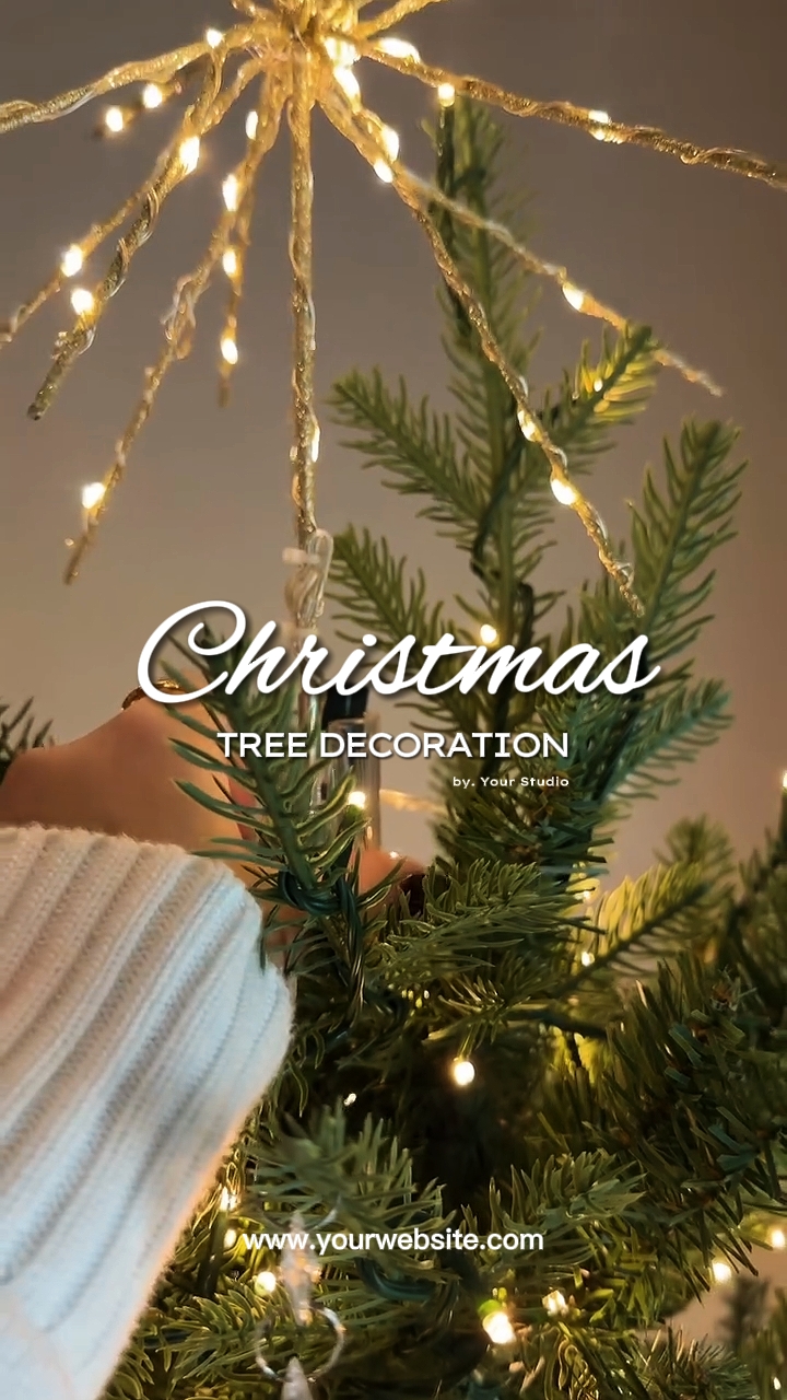 Christmas tree decor