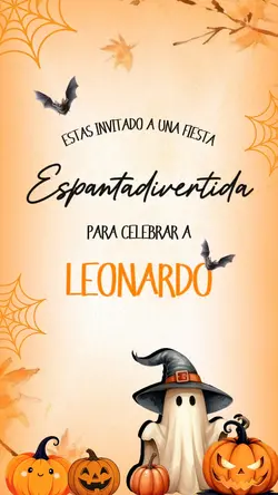 Invitacion Halloween