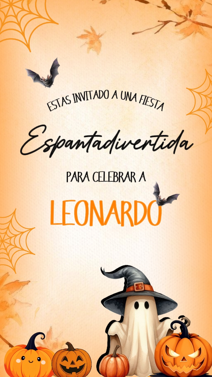 Convite Halloween