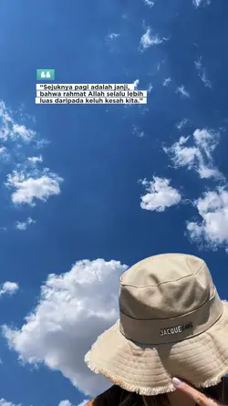 Sejuknya pagi adalah