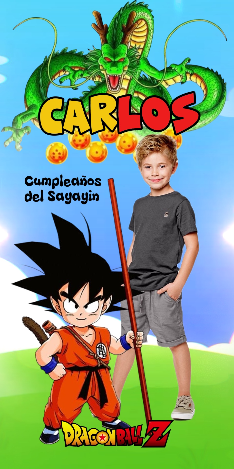 Cumple Dragón BallZ