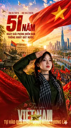 Mẫu 30 tháng 4