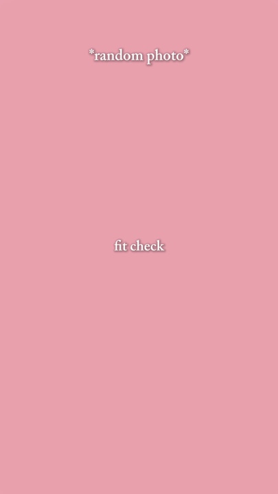 fit check