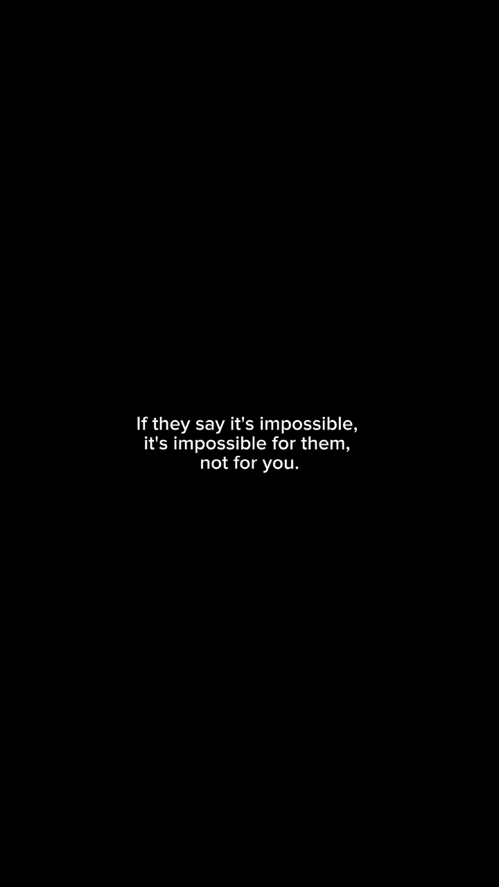 Believe in urself