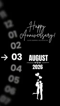 ANNIVERSARY 3 AUGUST