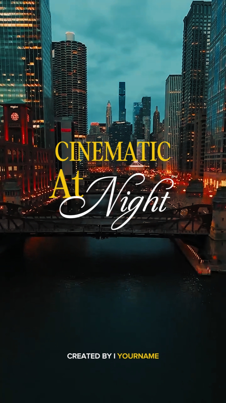 Cinématique la nuit