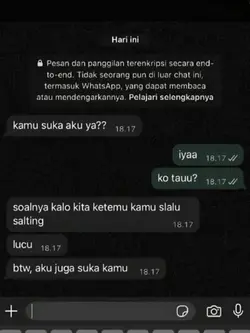 kamu suka aku ya