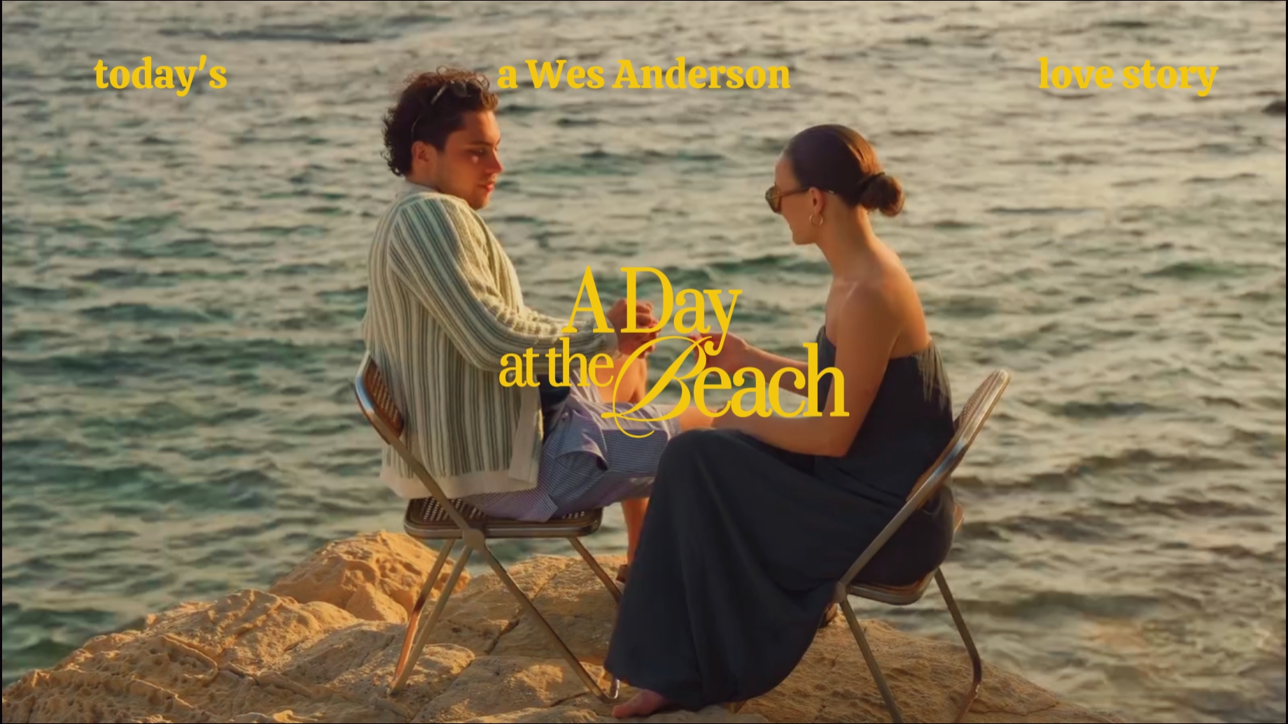 Wes Anderson Beach