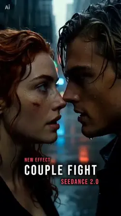 Couple fight