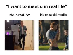 Irl vs social media 