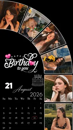 BIRTHDAY 21 AUGUST